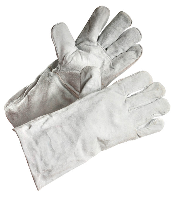 WELDERS GLOVE - UNLINED 4" CUFF, 12pairs/package - S4014